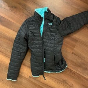 Reversible North Face Zip-up Jacket